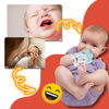 Baby Teething Mitten With BPA Free Silicone for Gentle Relief