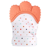 Baby Teething Mitten With BPA Free Silicone for Gentle Relief