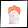 Baby Teething Mitten With BPA Free Silicone for Gentle Relief