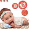 Baby Teething Mitten With BPA Free Silicone for Gentle Relief