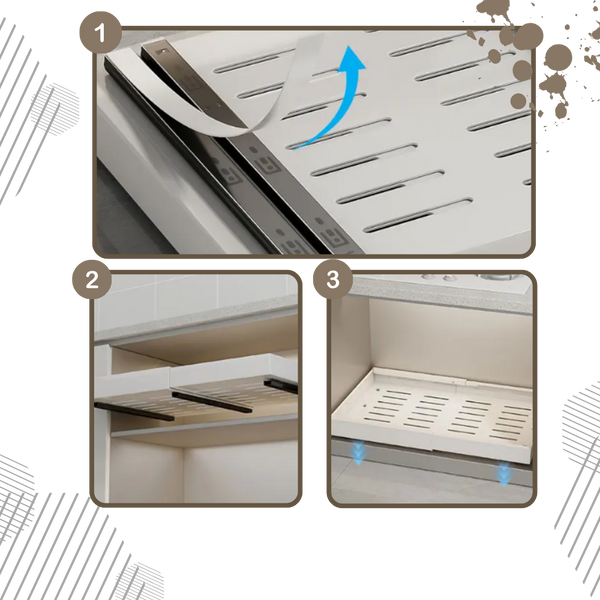 Smart Slide-Out Cabinet Organizer For Optimized Kitchen Storage