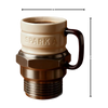 Stainless Steel Spark Plug Mug With 44 Oz Capacity And Conversation Starter
