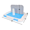 Splashproof Dog Potty Training Pads With Odor Control And Large Coverage