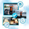 Premium Windshield Cleaner With Integrated Brush For Streak Free Clarity