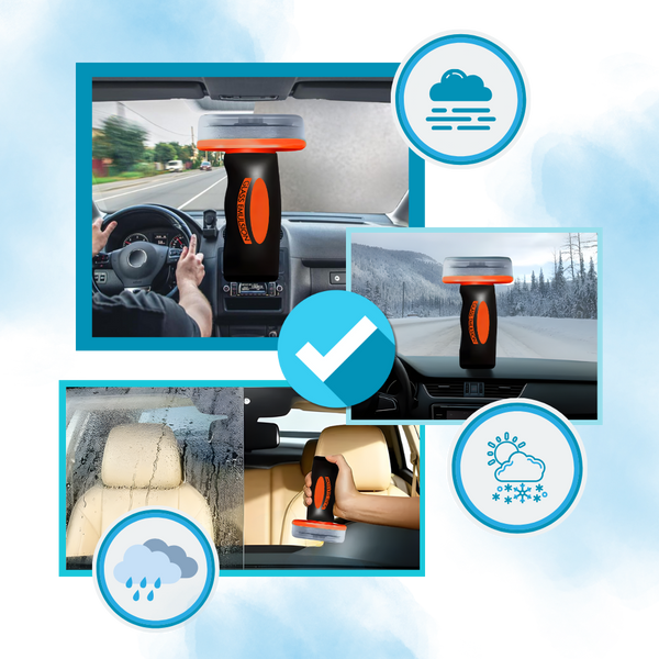 Premium Windshield Cleaner With Integrated Brush For Streak Free Clarity