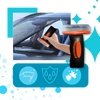 Premium Windshield Cleaner With Integrated Brush For Streak Free Clarity
