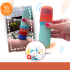 Refillable Soft Tip Sunscreen and Lotion Applicator for Mess Free Use
