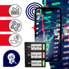 Real Time Crypto Ticker With E Ink Display And Stackable Design