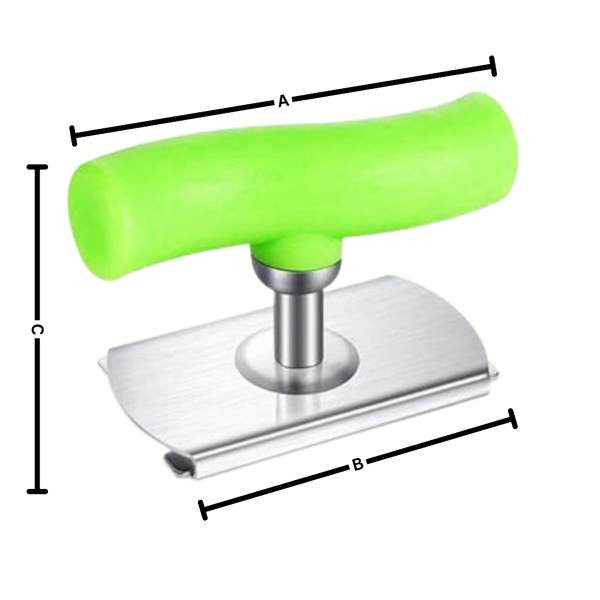 Ergonomic Stainless Steel Jar Opener For Effortless Opening