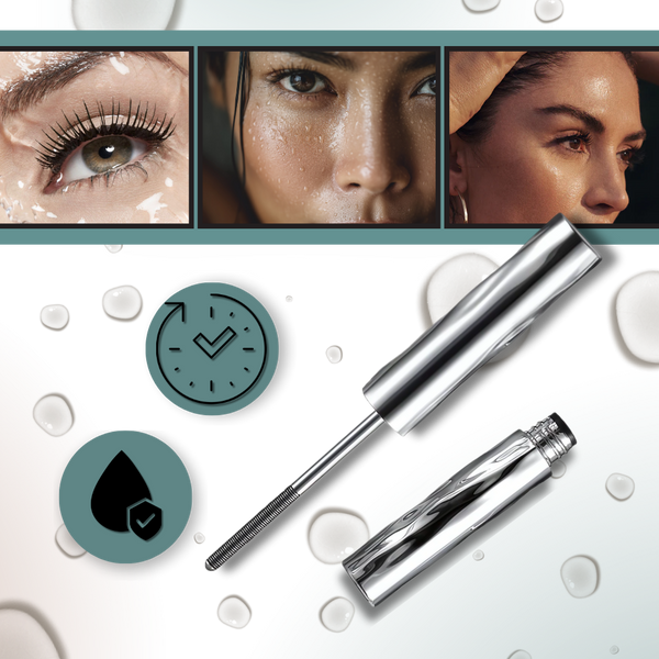 Lengthening Mascara With Steel Brush Head For Defined Waterproof Lashes