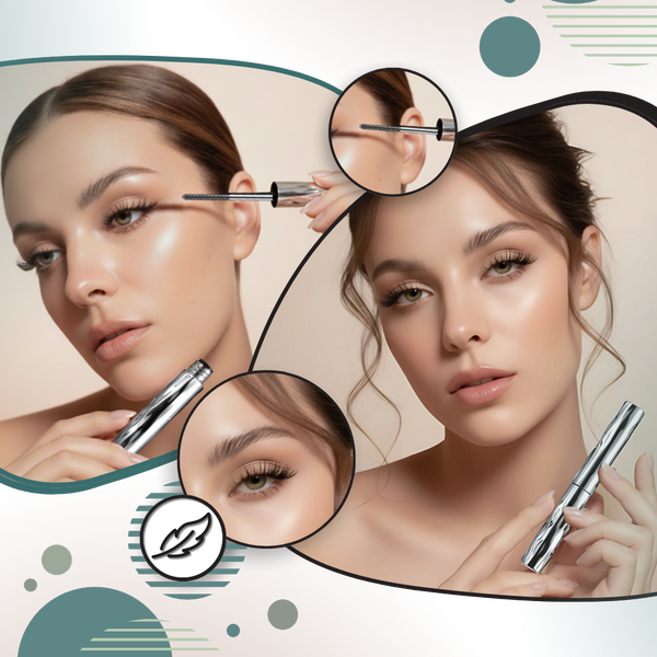 Lengthening Mascara With Steel Brush Head For Defined Waterproof Lashes