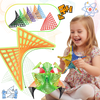 Hyperbolic Magnetic Tiles for STEM Building and Creative Play