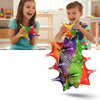 Hyperbolic Magnetic Tiles for STEM Building and Creative Play