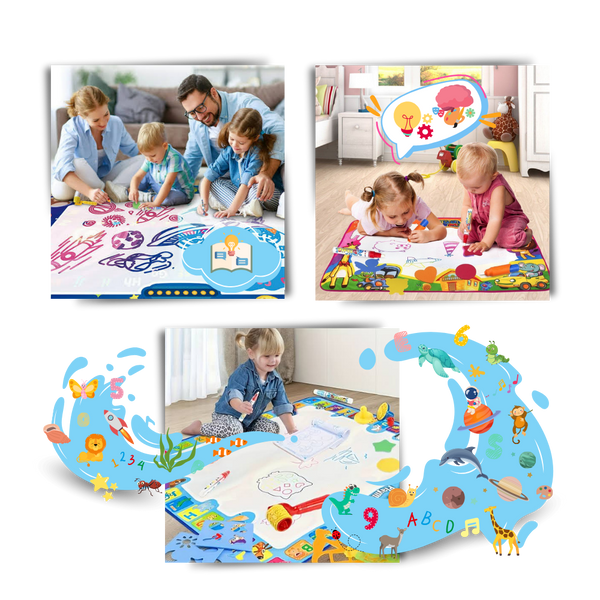 Water Doodle Mat To Inspire Creativity And Mess Free Fun