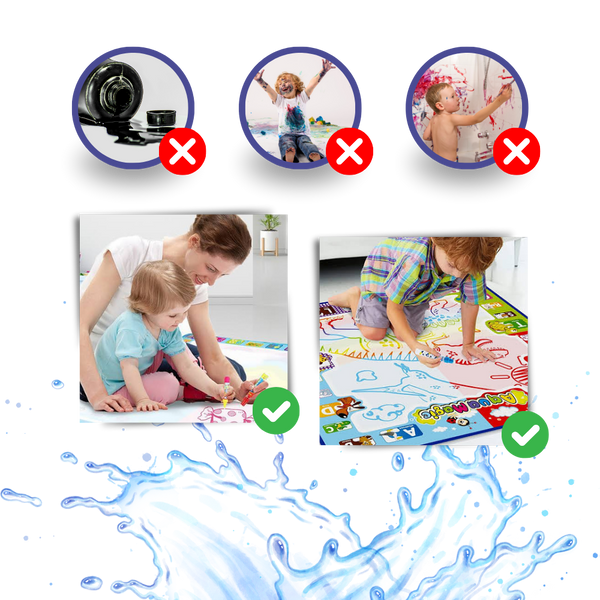 Water Doodle Mat To Inspire Creativity And Mess Free Fun
