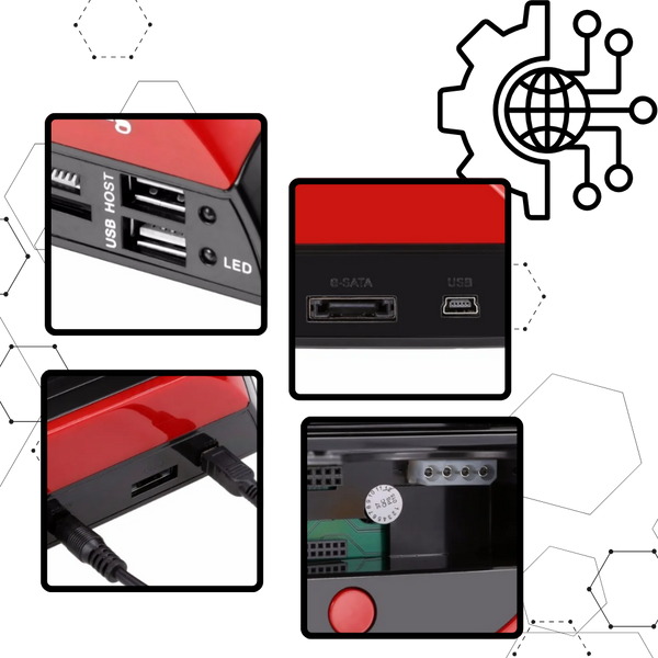 Dual Drive Docking Station for Fast and Seamless Data Access and Transfer