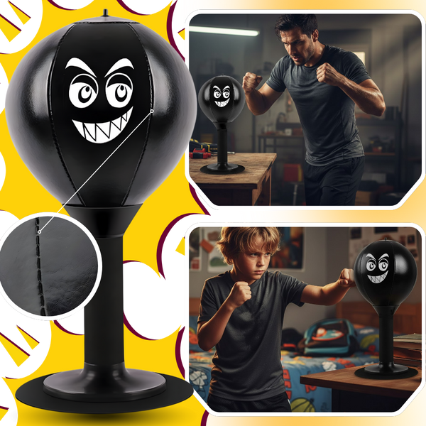 Desk Punch Stress Reliever With High Strength Spring For Focus