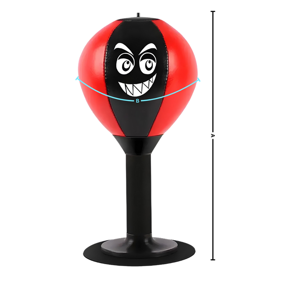 Desk Punch Stress Reliever With High Strength Spring For Focus