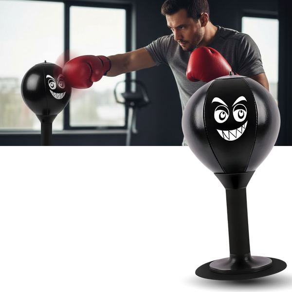 Desk Punch Stress Reliever With High Strength Spring For Focus