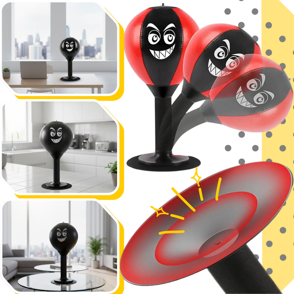Desk Punch Stress Reliever With High Strength Spring For Focus