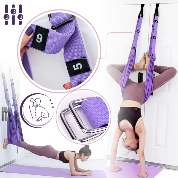 Premium Adjustable Yoga Hammock For Enhanced Flexibility And Balance