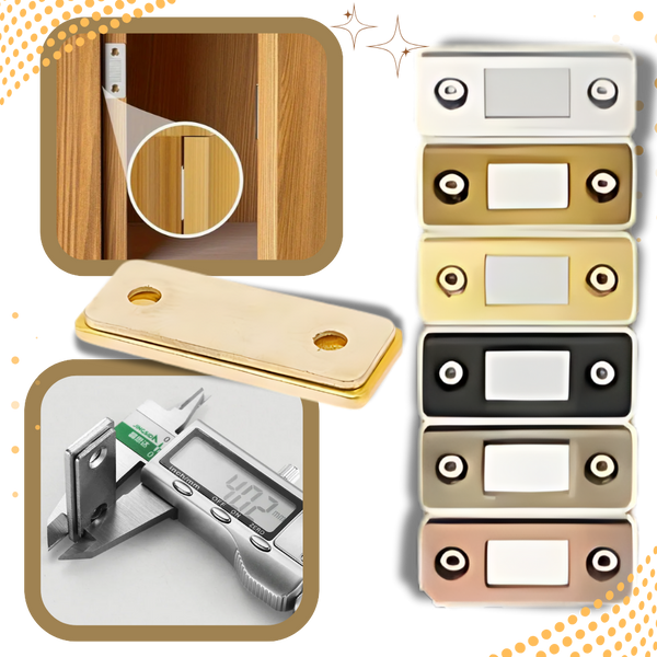 Ultra Thin Magnetic Cabinet Locks For Secure Drill Free Closures