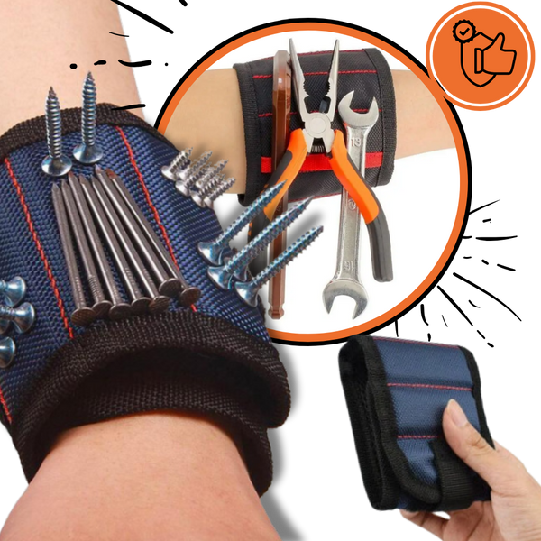 Oxford Cloth Magnetic Wristbands For Tools Hands Free Convenience