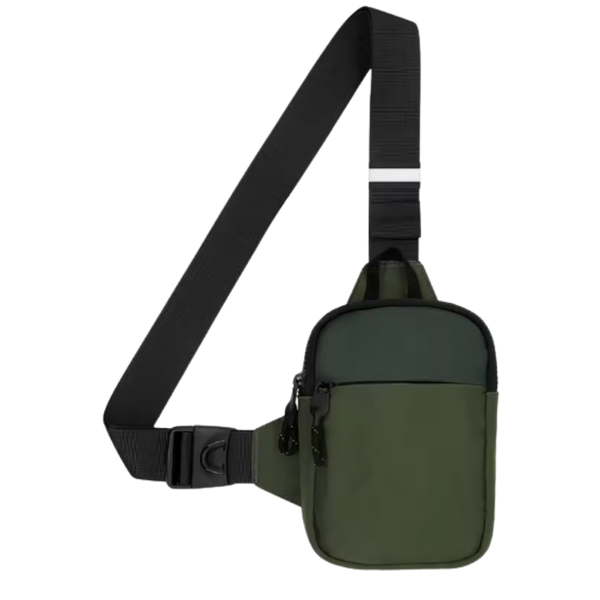 Compact Sling Chest Bag With Organized Pockets And Water Resistant Design