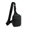 Compact Sling Chest Bag With Organized Pockets And Water Resistant Design