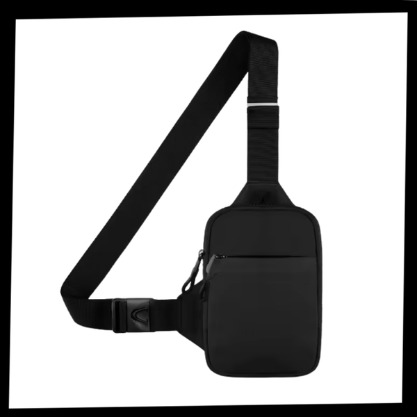 Compact Sling Chest Bag With Organized Pockets And Water Resistant Design