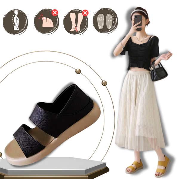 Memory Foam Orthopedic Slippers With Anti Slip Sole For All Day Comfort