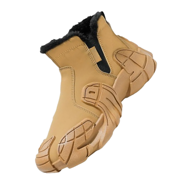 Men's Waterproof Boots With Thermal Insulation And All Terrain Grip