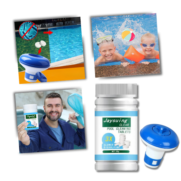 Pool Chlorine Tablets For Long Lasting Disinfection And Safe Water