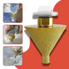 Diamond Beveling Chamfer Bit With Built In Cooling Wax For Precision Edges