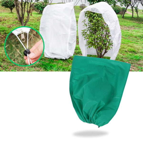 Insulated Plant Covers For Frost Protection With Zipper And Drawstring
