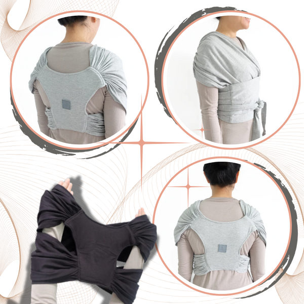 Ergonomic Baby Sling With Breathable Fabric for Natural Positioning