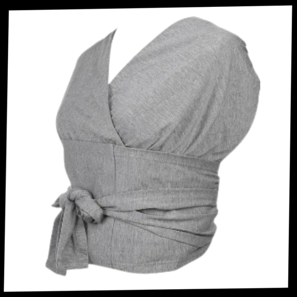 Ergonomic Baby Sling With Breathable Fabric for Natural Positioning