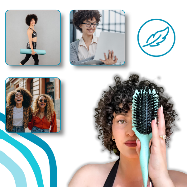 Tangle Free Curl Defining Brush For Smooth Defined Curls