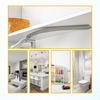 Telescoping Dust Duster With Washable Covers For Hard To Reach Surfaces