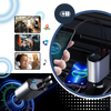 Expandable Car Power Dock With Dual Retractable Cables For Fast Charging