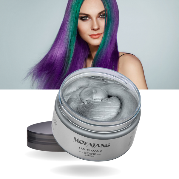 Vibrant Temporary Hair Color Wax For Quick Dry And Washable Style