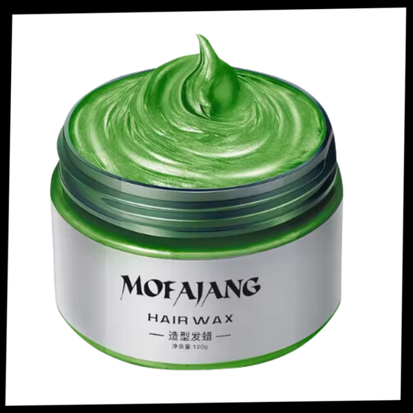 Vibrant Temporary Hair Color Wax For Quick Dry And Washable Style
