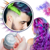Vibrant Temporary Hair Color Wax For Quick Dry And Washable Style