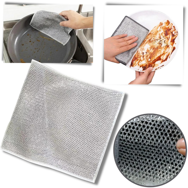 Eco Friendly Thick Absorbent Cleaning Cloth For Fast Drying And Hygienic
