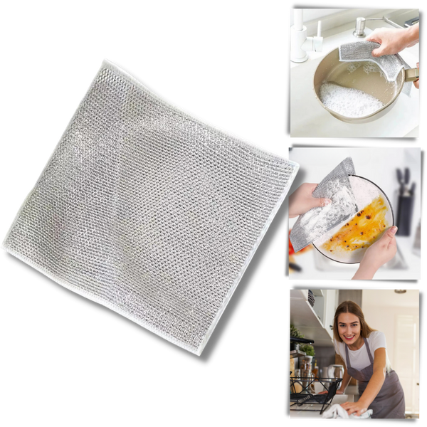 Eco Friendly Thick Absorbent Cleaning Cloth For Fast Drying And Hygienic