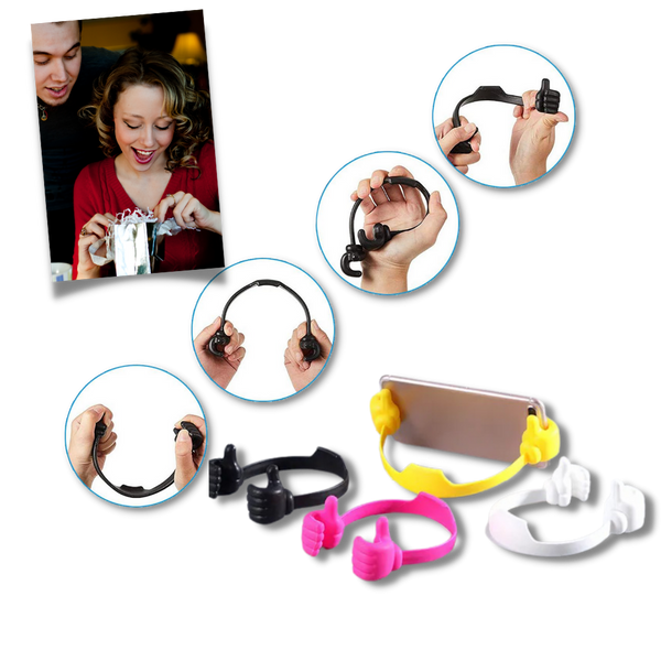 Adjustable Phone Holder Stand for Universal Compatibility