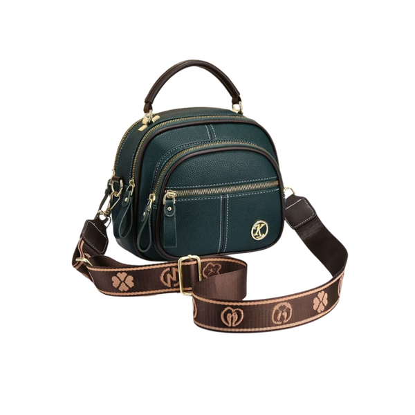 Vegan Leather Sling Bag With Water Resistant Lightweight Design