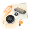Touch Activated Bag Light With Auto Timer And Rechargeable USB Type C