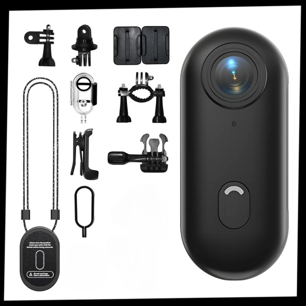 4K Action Camera With Hands Free Recording And All Day Battery