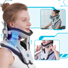 Neck Traction Device With Electric Inflation For Gentle Spinal Alignment